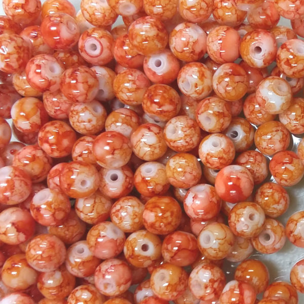 Steelhead Beads Blood Orange 8mm