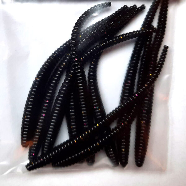 Trout Worms - Black
